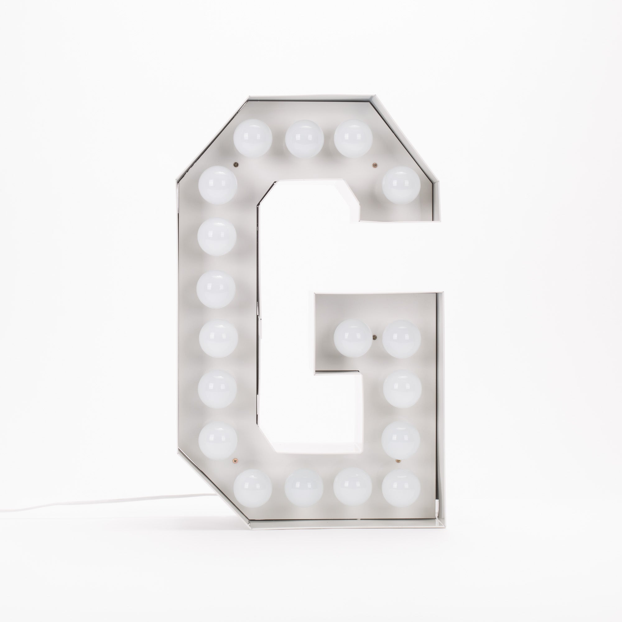 Seletti Vegaz letters-G Accessoire-Dekoration Objets _ Lumi Seletti Vegaz Briefe