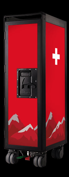 Bordbar Bordbar Swiss Cross Black Zubehör Bordbar Swiss-Cross