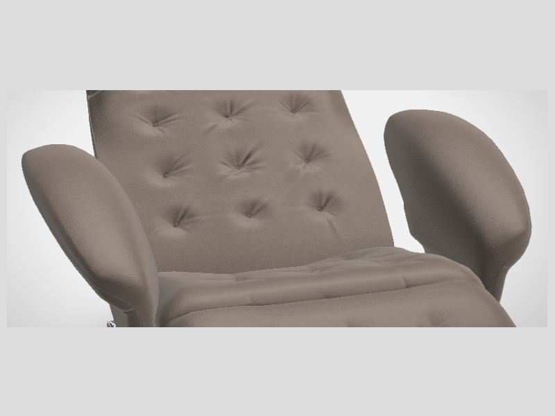 Jori Relax Square-Mokka Sessel Fauteuils _ Poufs Jori Platz Mokka