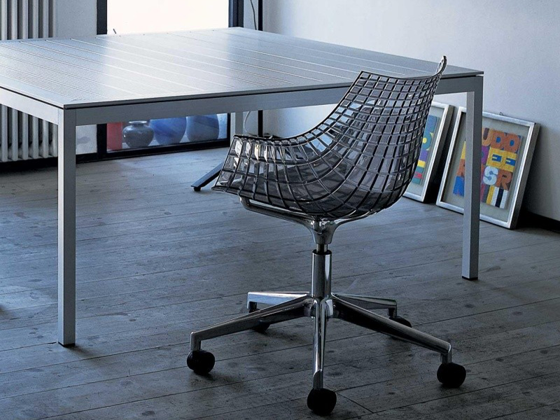 Driade Meridiana Auf RoulettesesselStühle Stühle-Tabourets Driade Meridiana