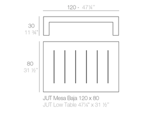 Jut 120 Coffee Table