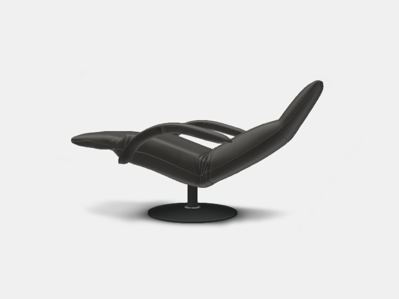 Jori Relax Yoga-schwarze Sessel Fauteuils _ Poufs Jori Square Yoga Black