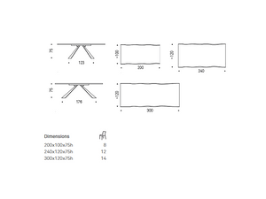 Cattelan Eliot wood Cattelan Eliot wood Table _ Manger