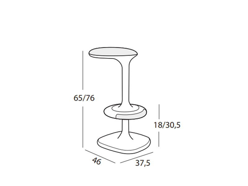 Casamania Kant Casamania Kant Chaises _ Tabourets Stool
