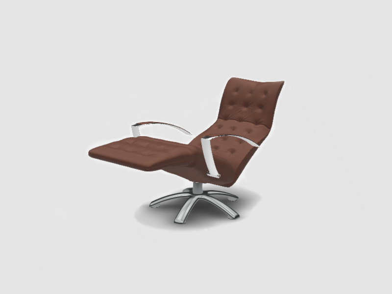 Jori Relax Square-Chocolate Sessel Fauteuils _ Poufs Jori Square Schokolade