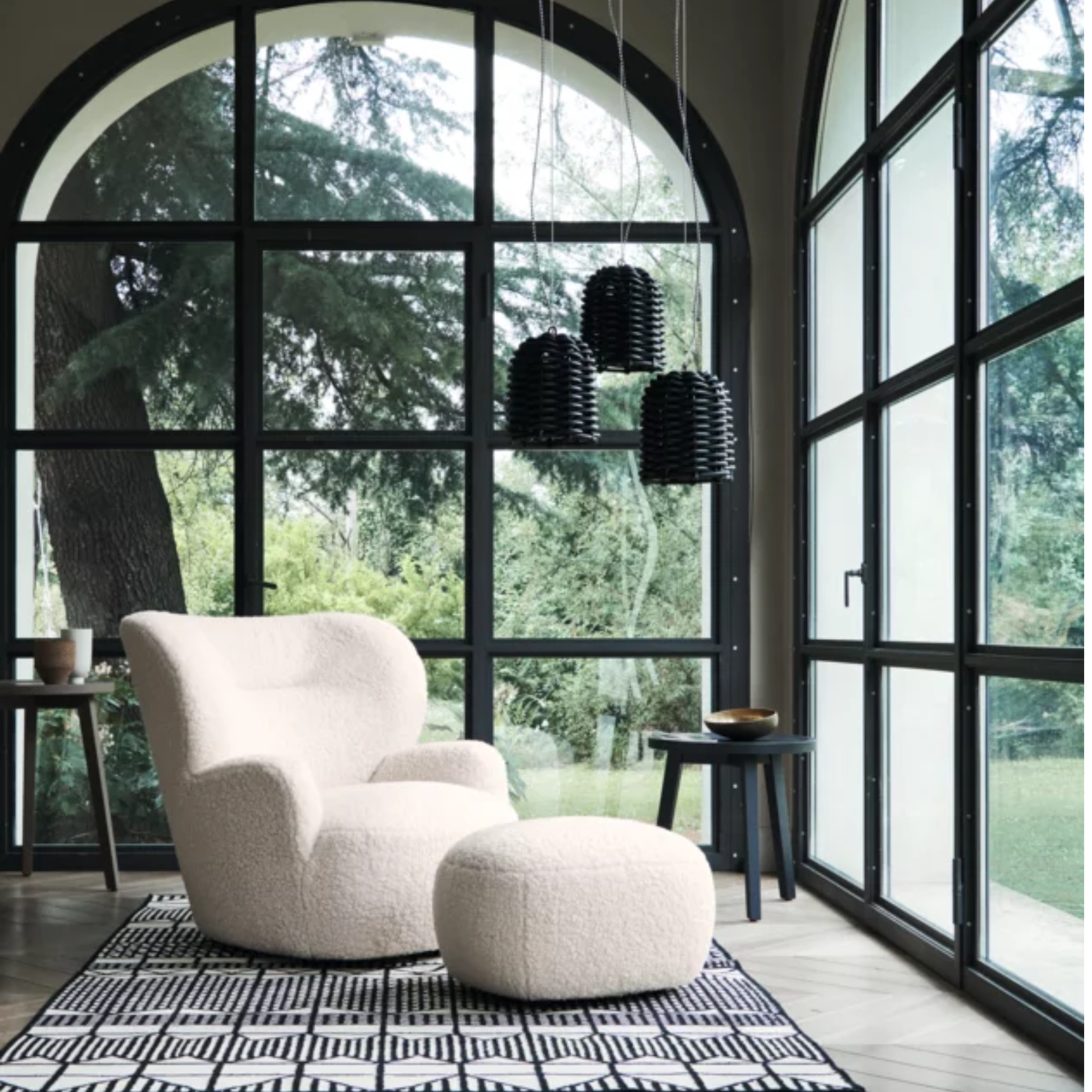 Loll 09 G – Fauteuil pivotant | Gervasoni
