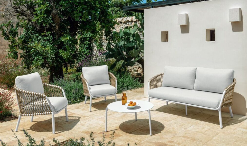 Salon Abel – Set complet (canapé + 2 fauteuils living + table basse)