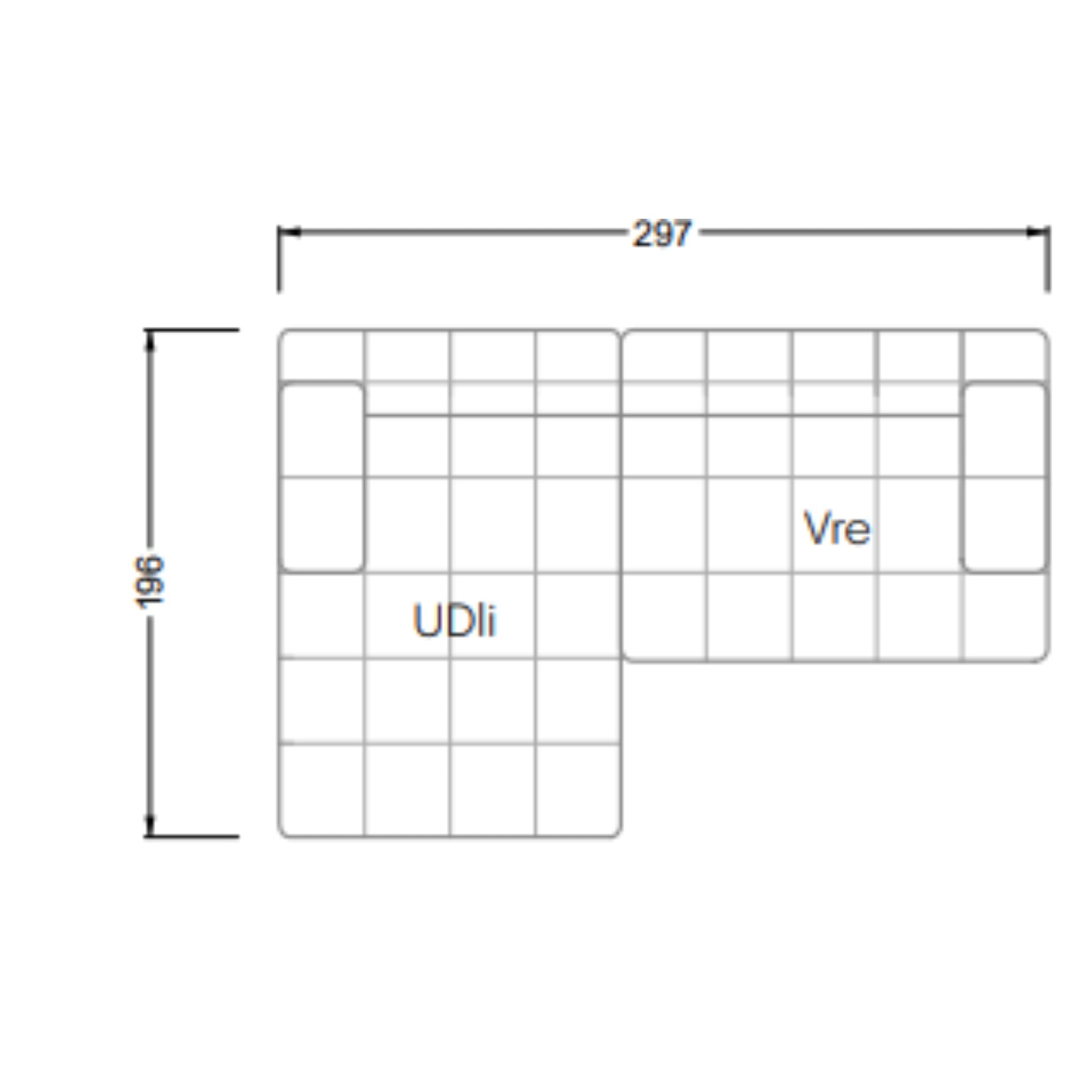 Canapé modulaire Ocean 7 | BRETZ