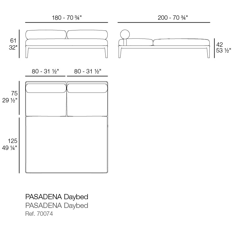 PASADENA DAYBED VONDOM
