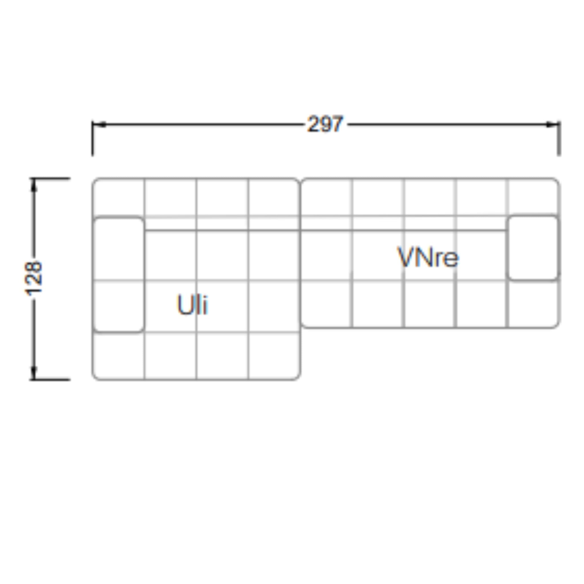 Canapé modulaire Ocean 7 | BRETZ