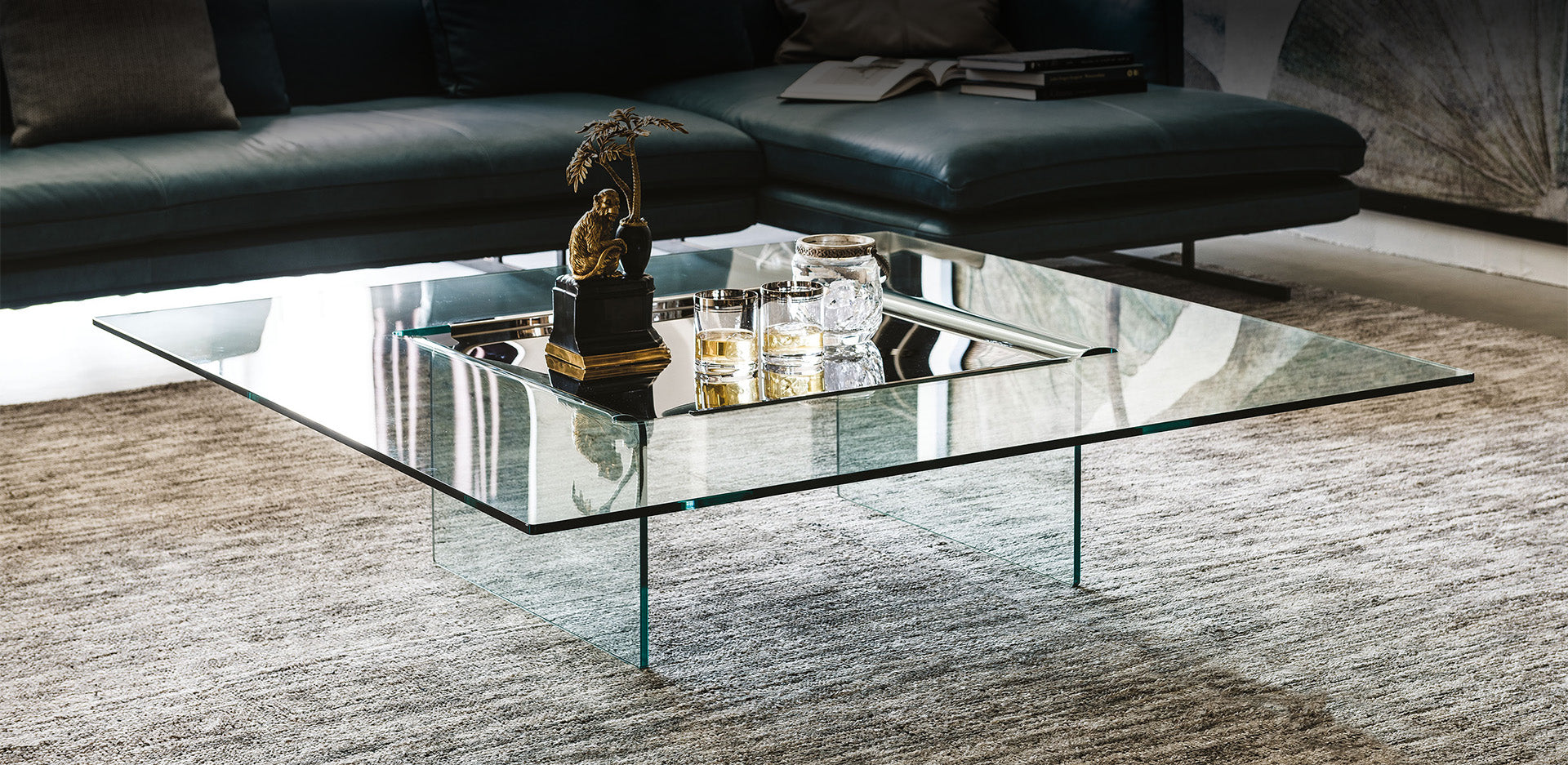 Table basse CARRÈ Cattelan Italia, vue 1 | CONFORTOP Renens