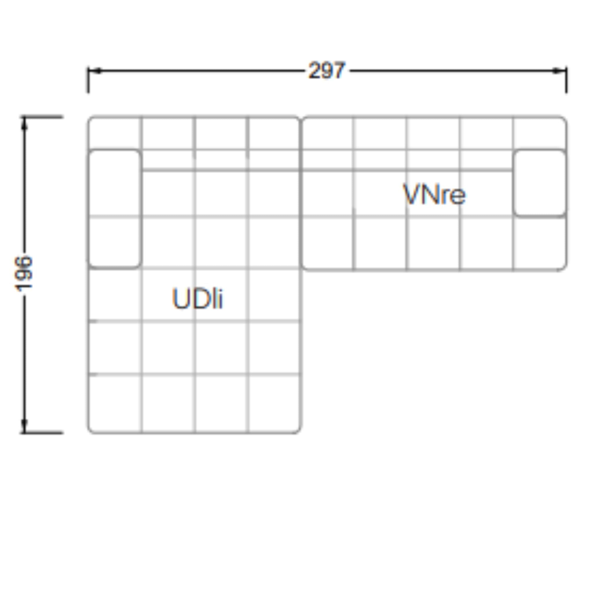 Canapé modulaire Ocean 7 | BRETZ
