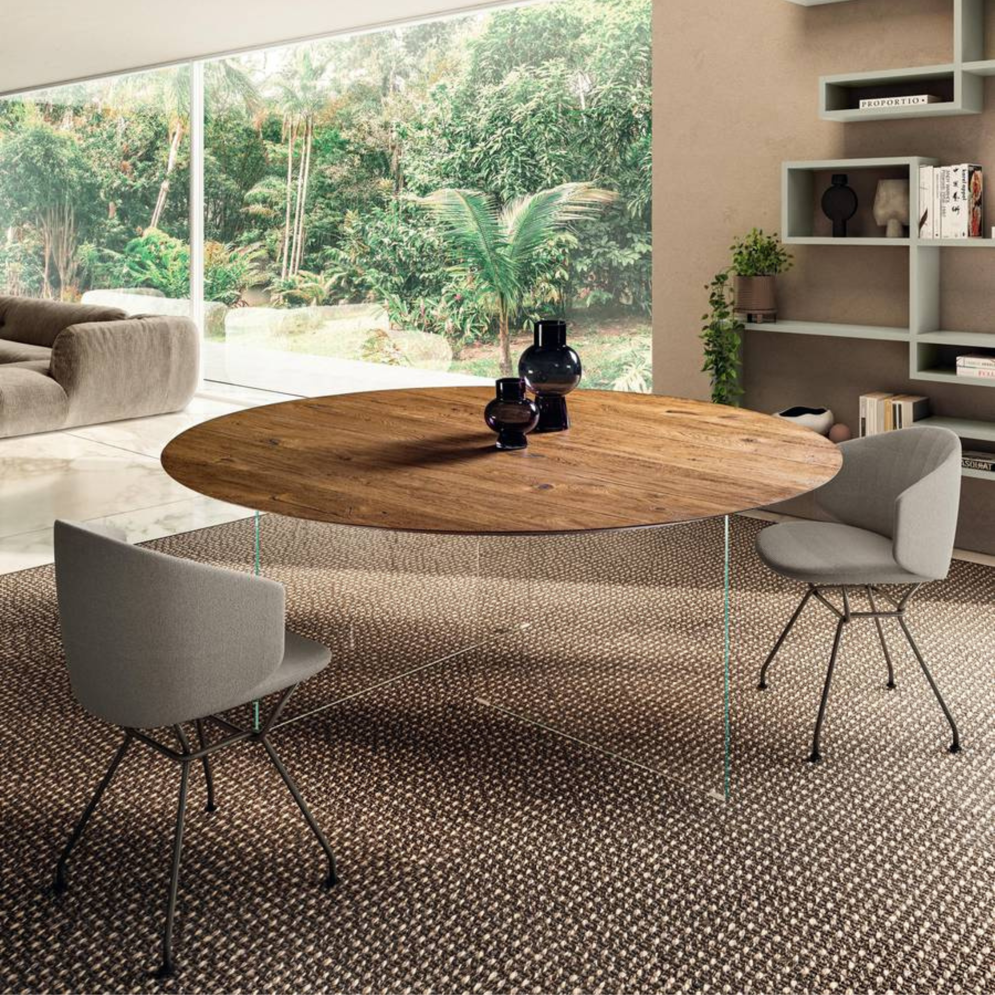 Table Air Slim ROUND -LAGO