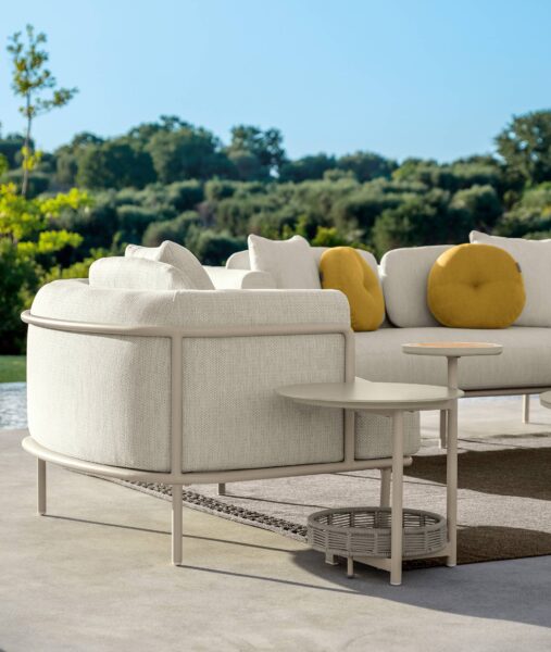Salon Lisa – Set complet (canapé + 2 fauteuils living + table basse)