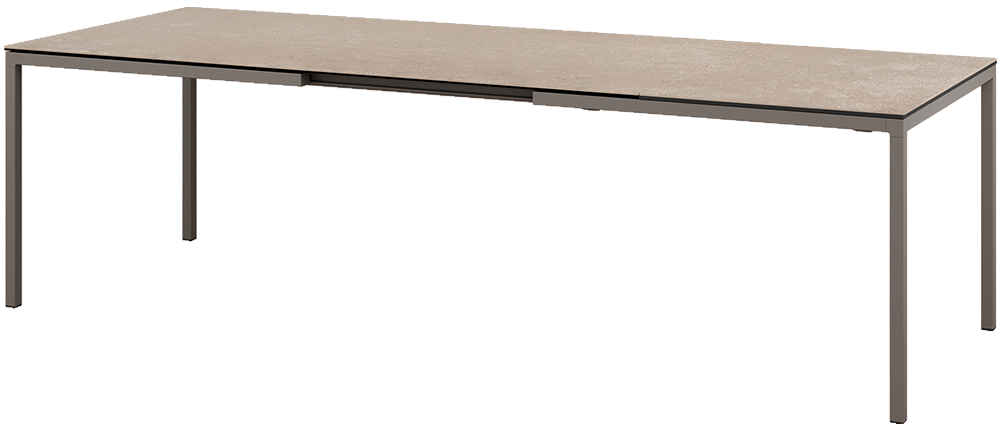 Table Aresta Fixe Mobliberica 80-100 cm 280x100 Cool Ceramic Mobliberica
