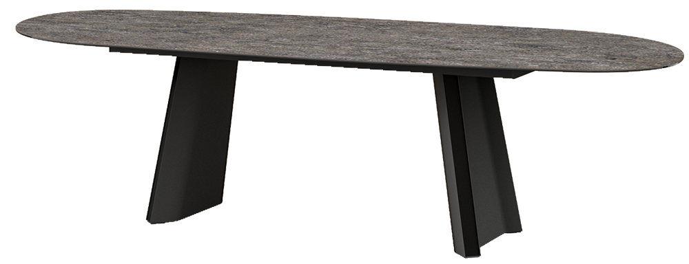 Table TUL Fixe Mobliberica - plateau organique