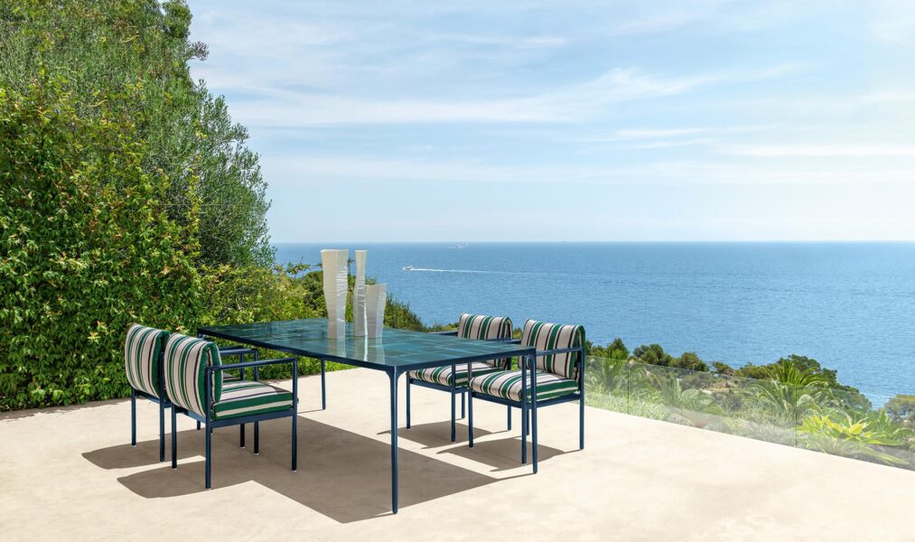 Table outdoor Nalu 150x150 Talenti – Table de jardin design haut de gamme