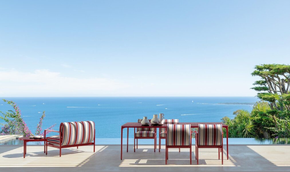 Table outdoor Nalu 150x150 Talenti – Table de jardin design haut de gamme