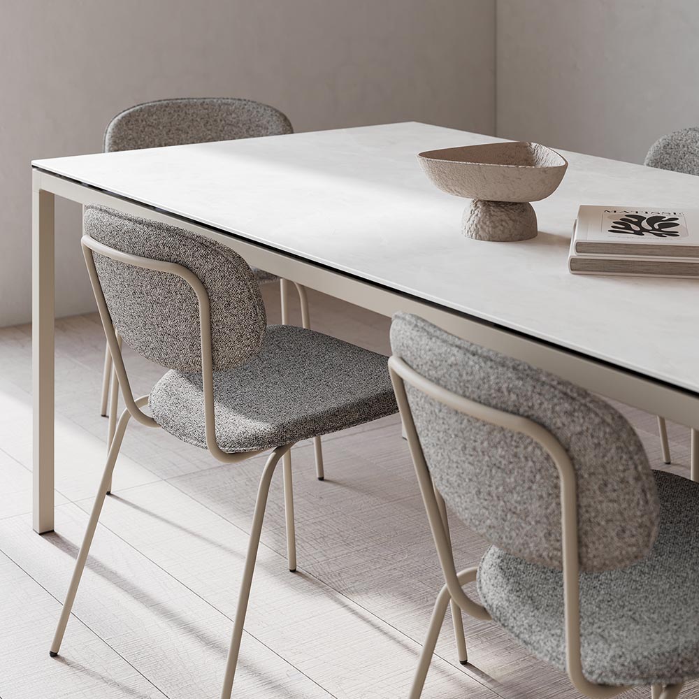Table Aresta Extensible Mobliberica 180(240)x110 Cool Ceramic Mobliberica
