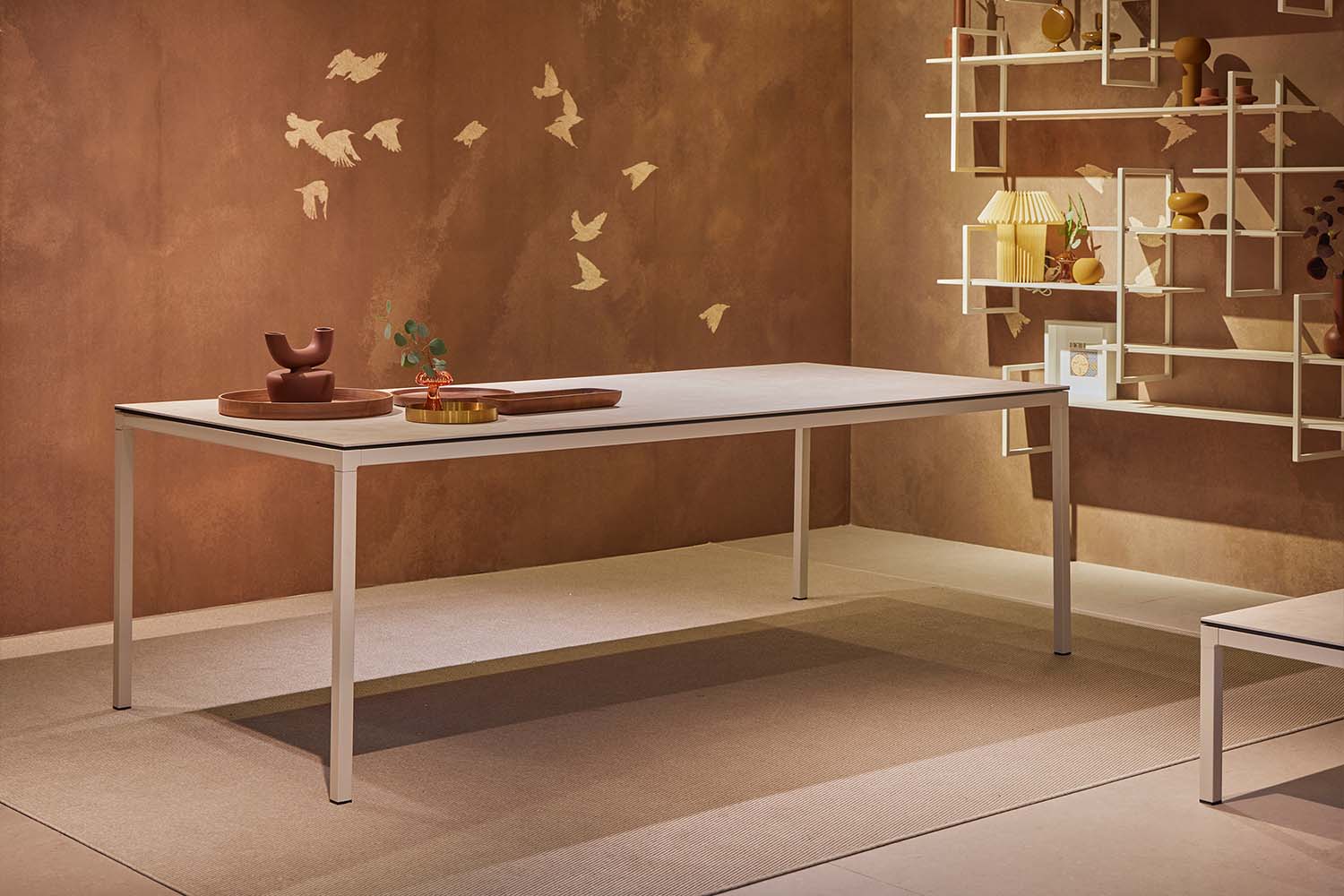 Table Aresta Extensible Mobliberica 180(240)x110 Cool Ceramic Mobliberica
