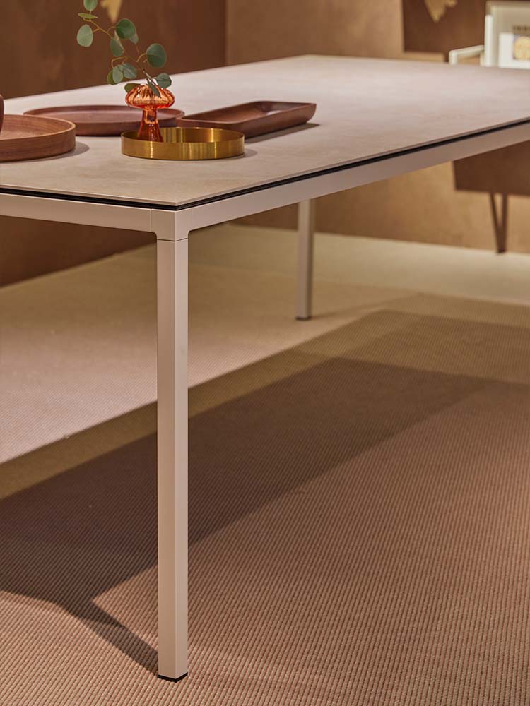 Table Aresta Extensible Mobliberica 180(240)x110 Cool Ceramic Mobliberica