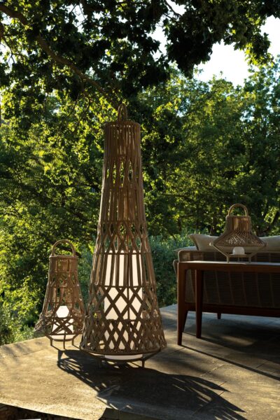 Lampe Tribal Big Talenti en corde pour extérieur