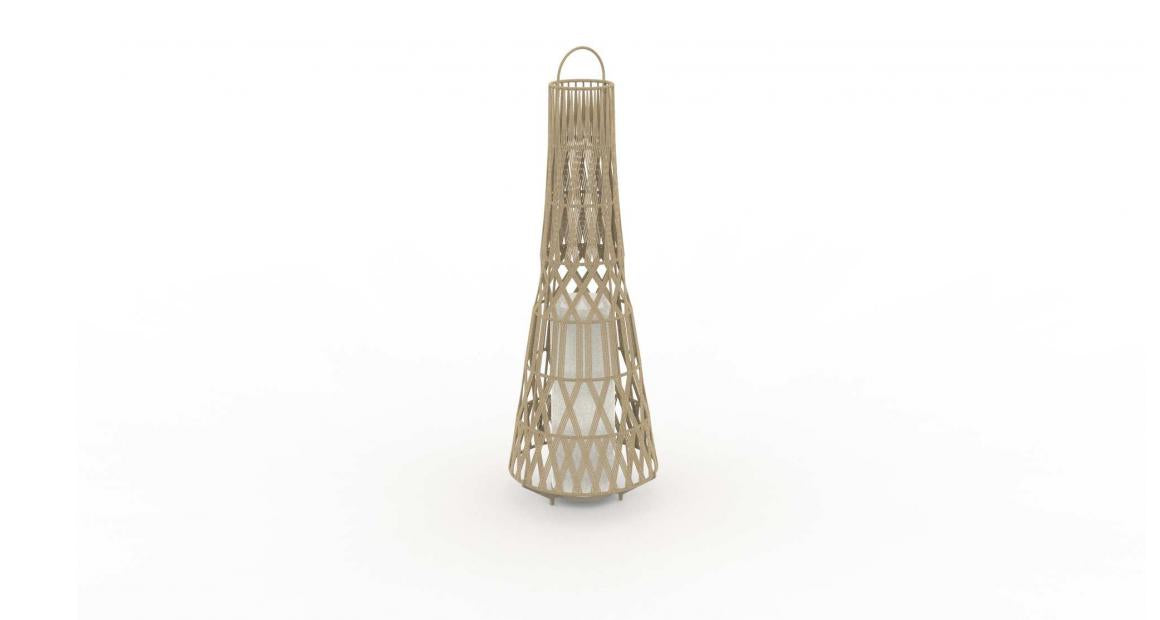 Lampe Tribal Big Talenti en corde pour extérieur