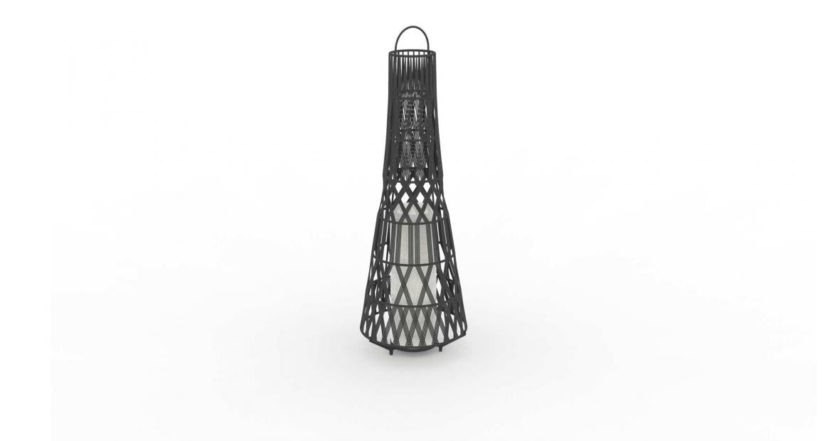 Lampe Tribal Big Talenti en corde pour extérieur