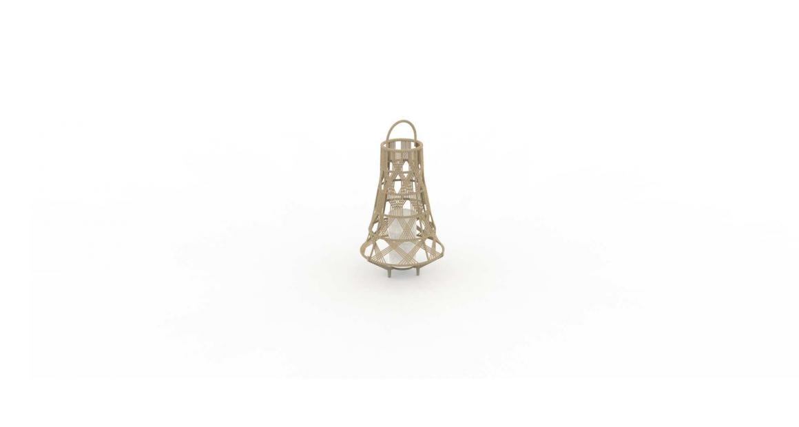 Lampe Tribal Medium Talenti - luminaire outdoor design en corde pour terrasse, piscine et jardin