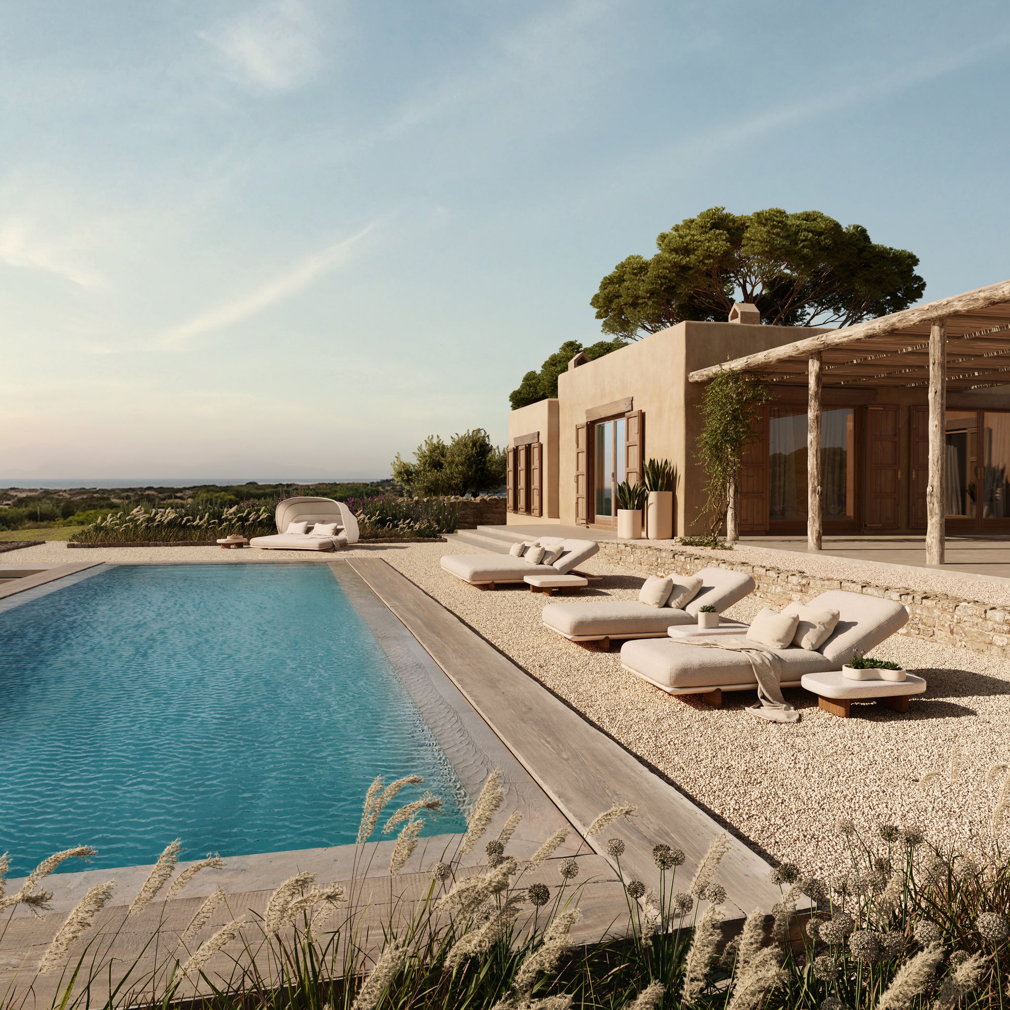 Daybed extérieur Vondom Milos