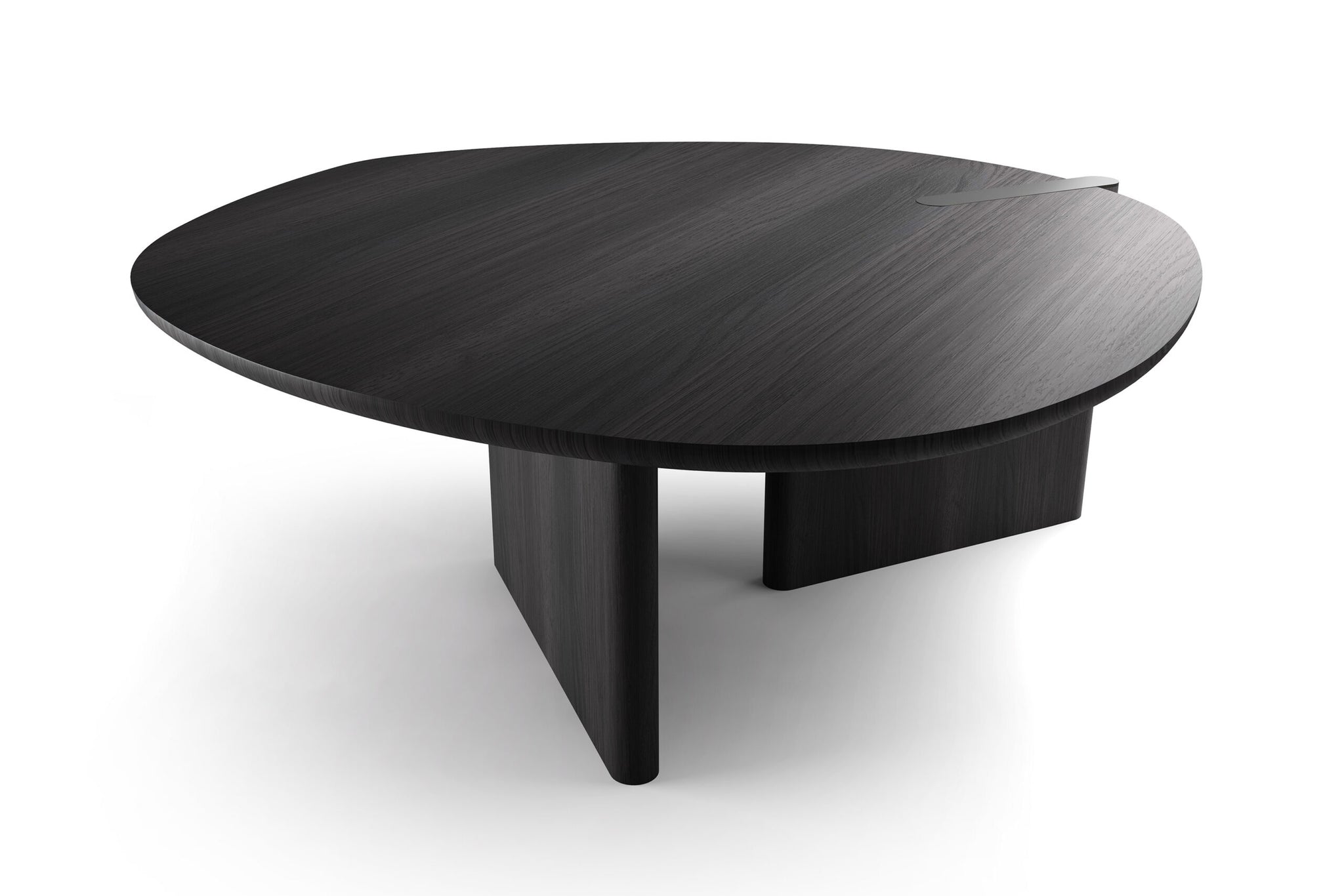 Table Bonaldo Flatiron – table design en bois, verre, céramique ou marbre