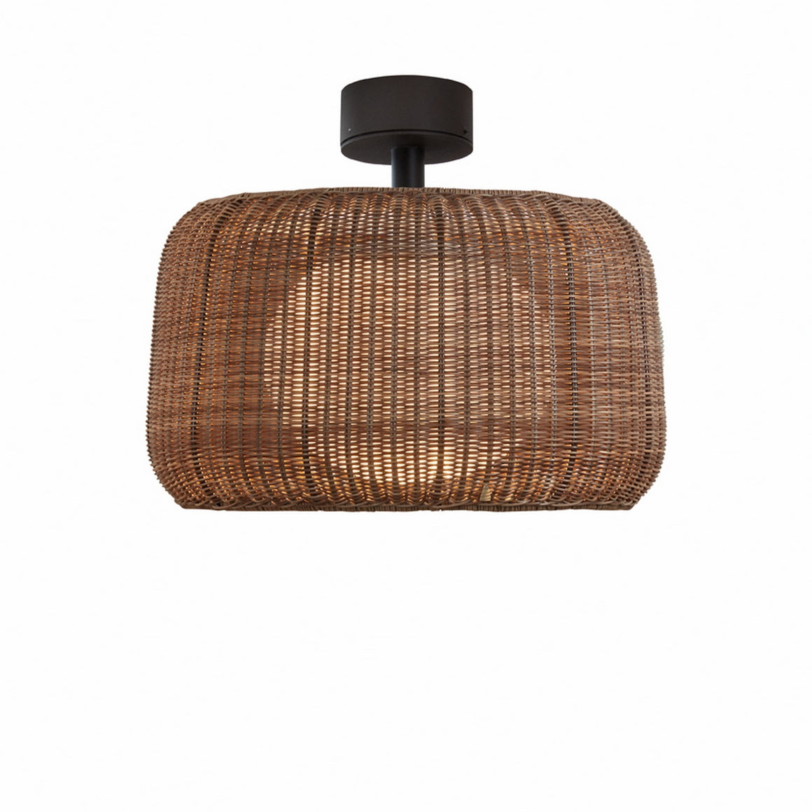 Fora PF Bover — structure blanc cassé et abat-jour beige clair ; forme extérieure commune aux versions E27 et LED