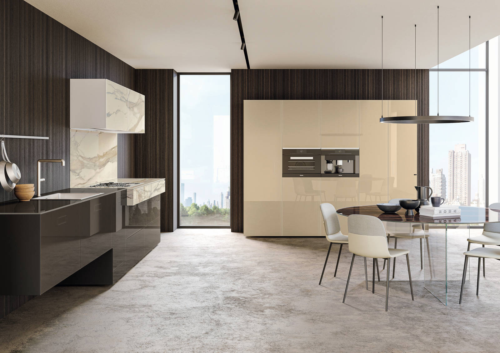 Table Air Slim ROUND -LAGO