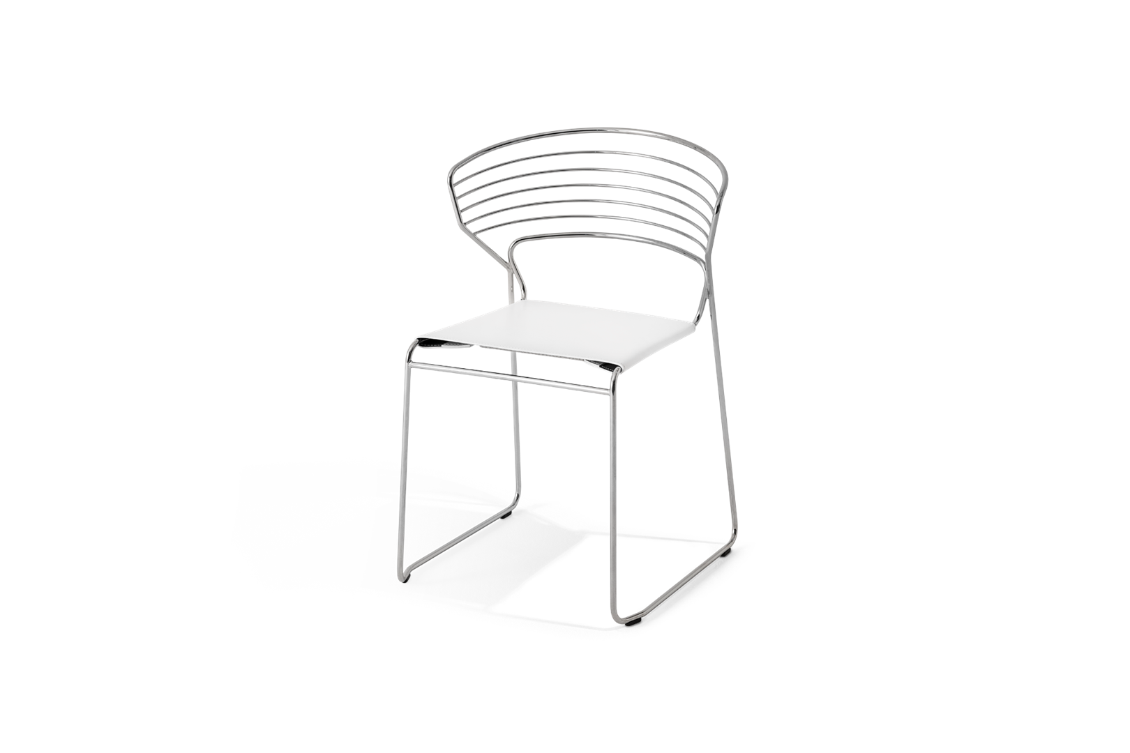 Chaise Koki Wire Cuoio Desalto