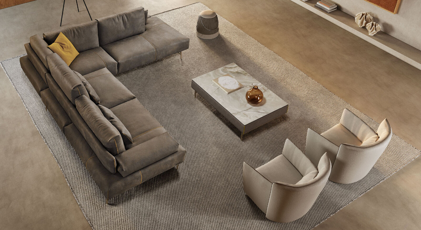 GAMMA ARREDAMENTI SAKS COFFEE TABLES – image principale officielle