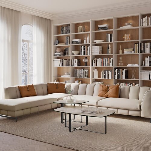 GAMMA ARREDAMENTI SPACE COFFEE TABLES – image principale officielle