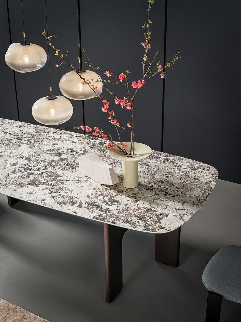 Table Hippos Wood Bonaldo - 200 x 108 cm - Bois massif - Noyer américain