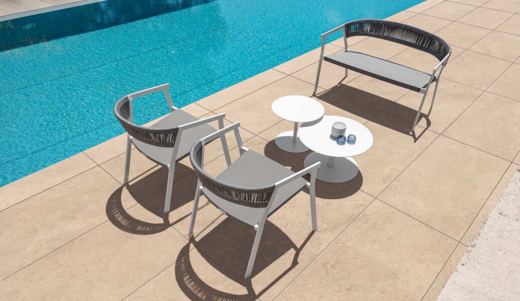 Salon Key – Set complet (canapé + 2 fauteuils living + table basse)