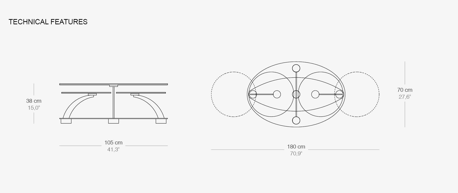 Folì – Table basse NAOS