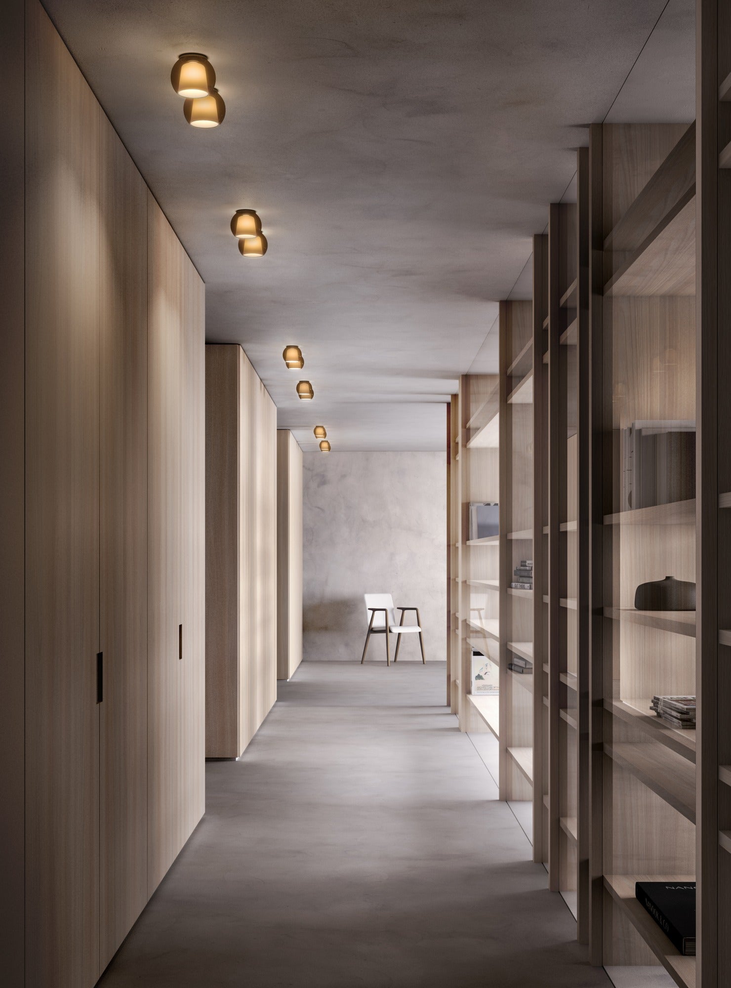 PENTA – glo-ceiling-large – photographie officielle de modèle ou de famille ; finition selon configuration