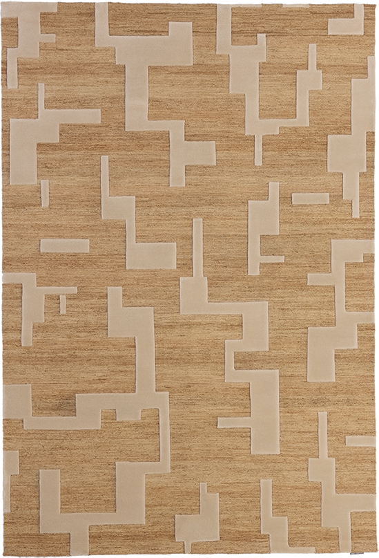 Tapis Acropolis terre Serge Lesage – vue du tapis