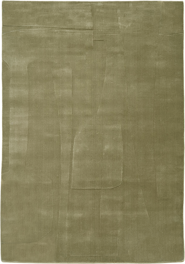 Tapis Bref kaki – Serge Lesage