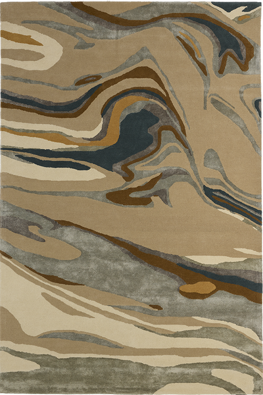 Tapis Fiction gris mineral – Serge Lesage