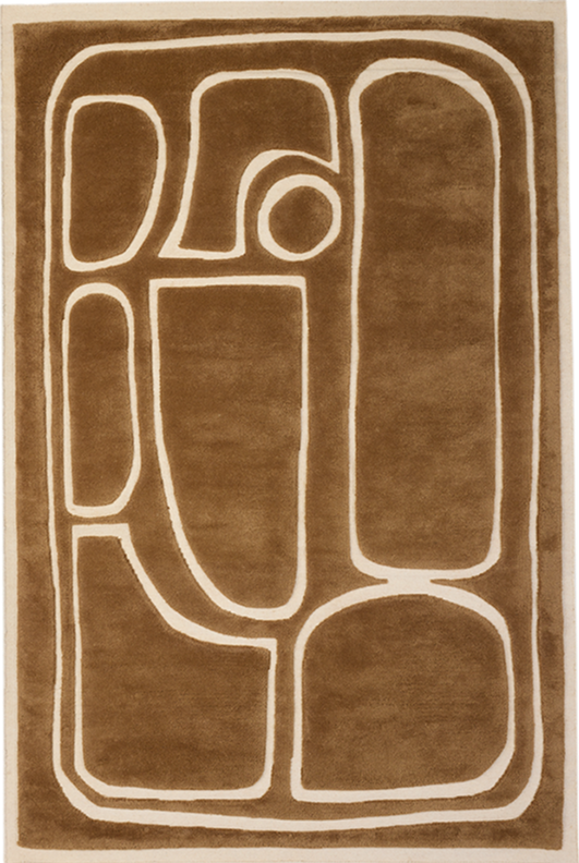 Tapis Olympe café frappé – Serge Lesage