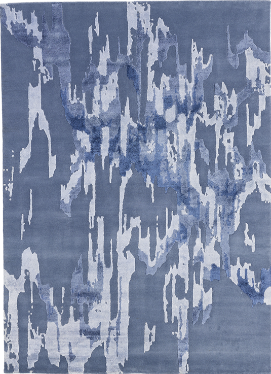 Tapis Stretch indigo – Serge Lesage