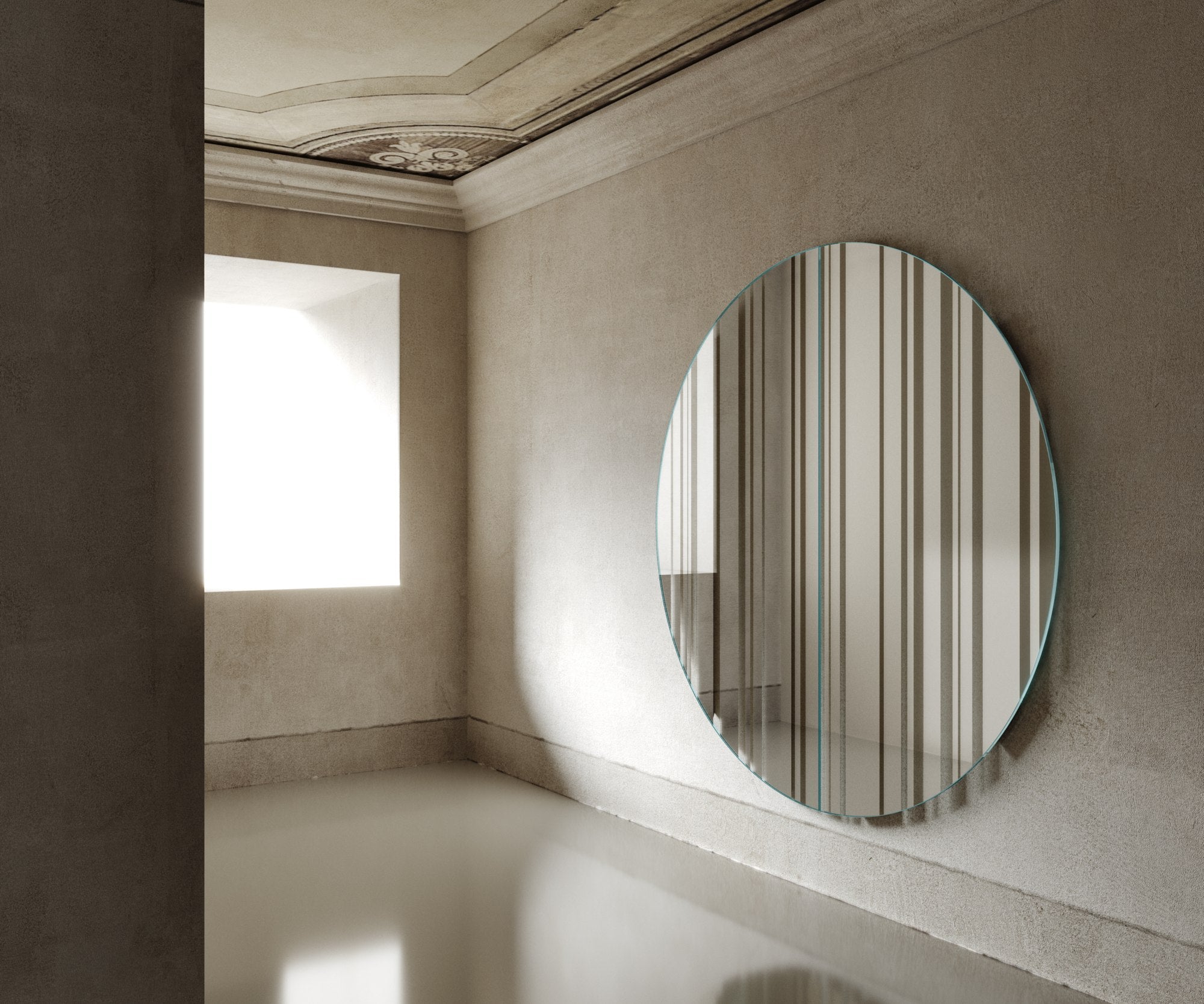 Miroir barcode Tonelli Design — photographie officielle illustrative