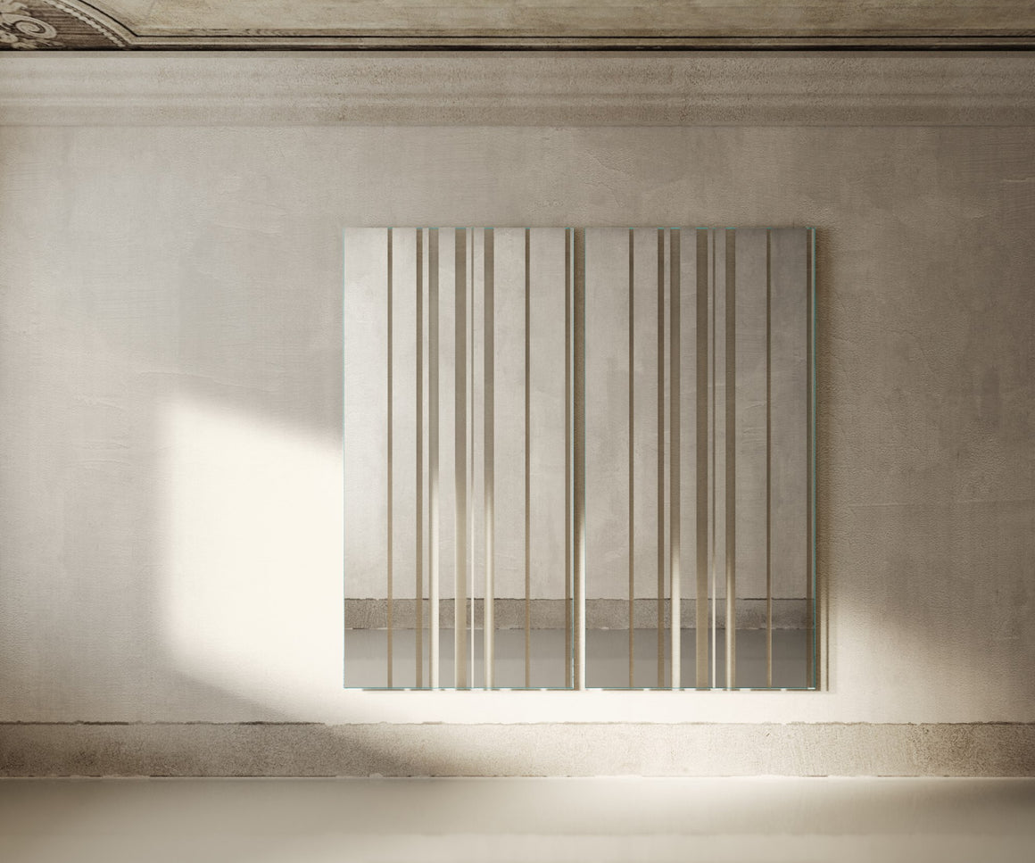 Miroir barcode Tonelli Design — photographie officielle illustrative