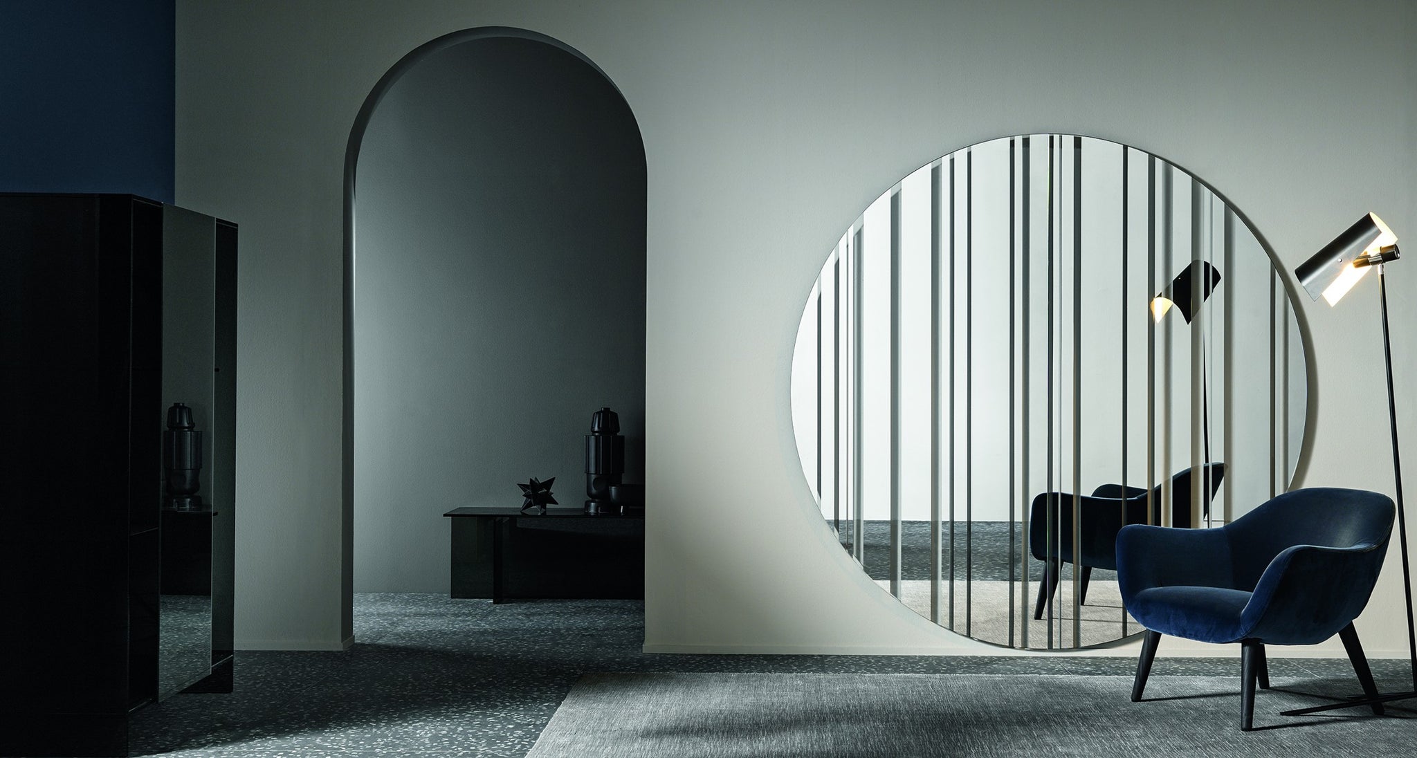 Miroir barcode Tonelli Design — photographie officielle illustrative