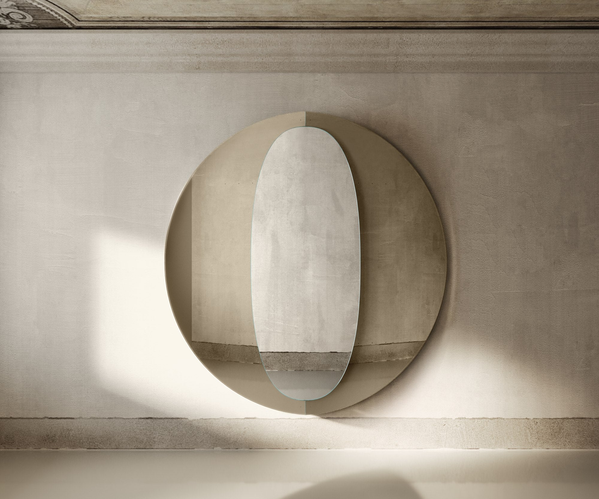 Miroir central Tonelli Design — photographie officielle illustrative