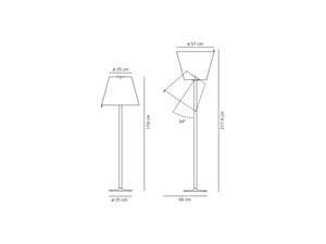 Artemide Melampo Mega Artemide Melampo Mega floor lamp light fixtures